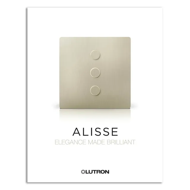 Lutron Alisse Keypads Brochure