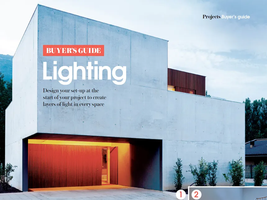 Lighting article in Grand Designs magazine, December 2016