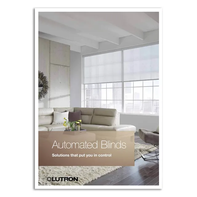 Lutron Automated Blinds Brochure