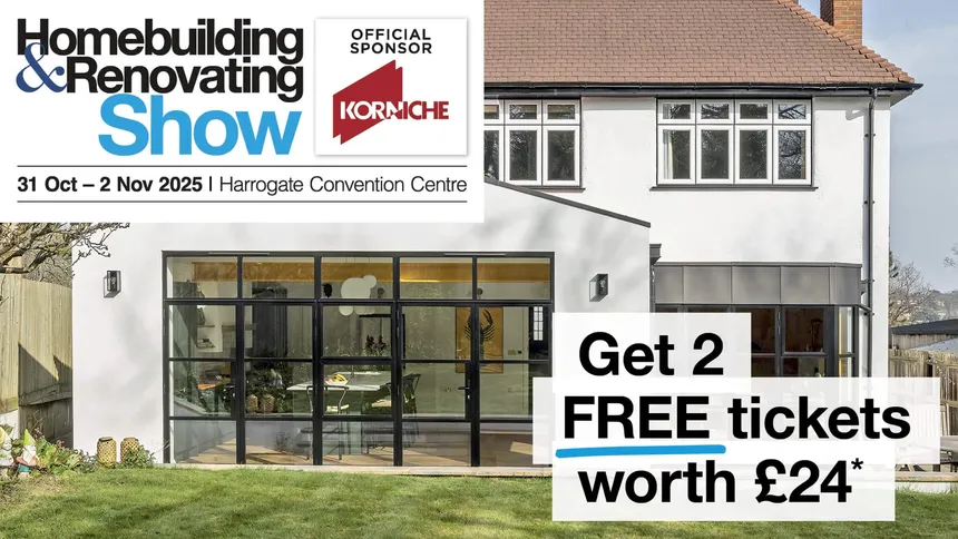 Register for free tickets for the Harrogate Homebuilding & Renovating Show 2025