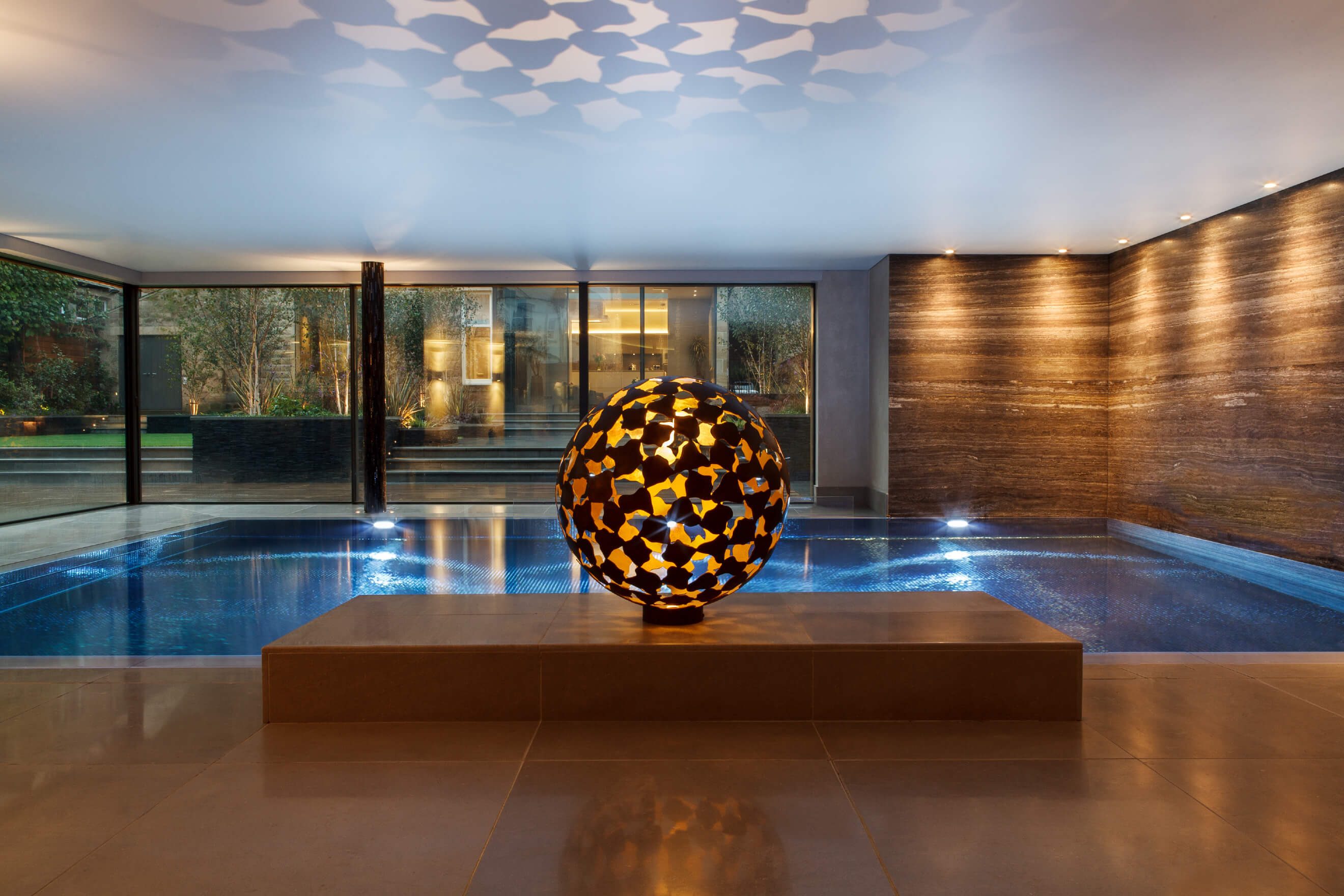 Lighting a private pool & spa | Brilliant Lighting